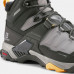 Кроссовки Salomon Questmid X ULTRA для зимнего туризма, черный / серый