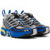 Синие и серые кроссовки Salomon Acs Pro