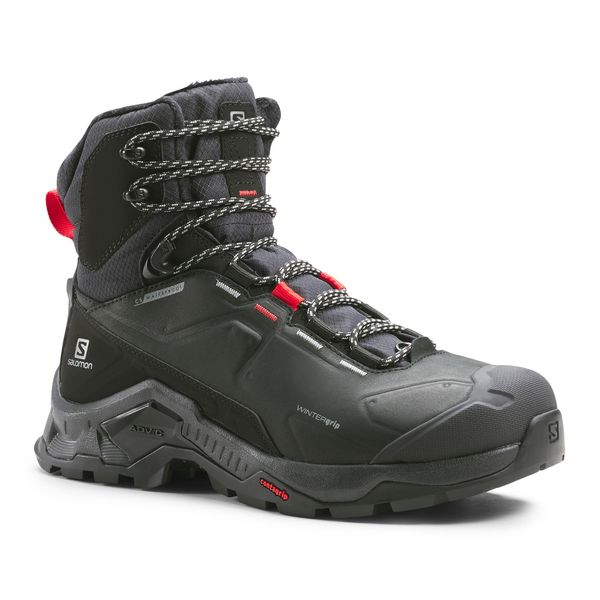 Ботинки Salomon Quest TS CSW для зимнего туризма, черный / красный