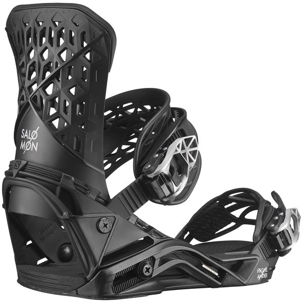 Крепления Salomon Highlander для сноуборда, черный