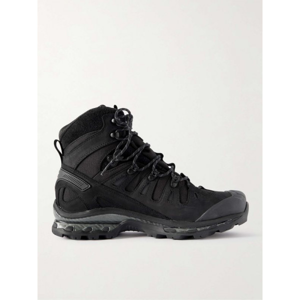 Ботинки для походов Quest 3 Advanced GORE-TEX из сетки и замши SALOMON, черный