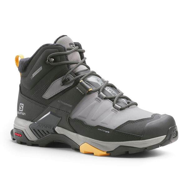 Кроссовки Salomon Questmid X ULTRA для зимнего туризма, черный / серый
