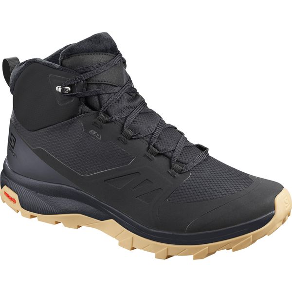 Ботинки зимние Salomon Outsnaps CSWP мужские, черный
